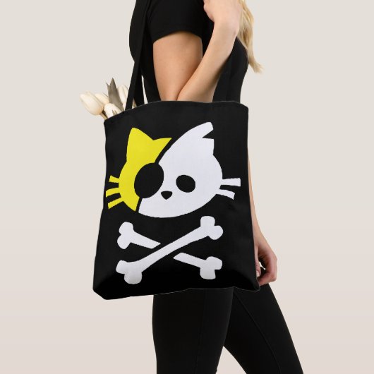 Tote Bag Chat de Cute (De près)