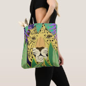Tote Bag Chat de jungle (De près)