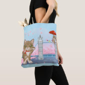 Tote Bag Chat de Londres (De près)