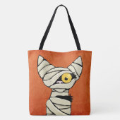 Tote Bag Chat de maman de Halloween (Dos)