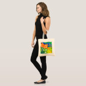 Tote Bag Chat de nuit (Devant (modèle))