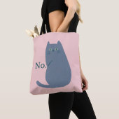 Tote Bag Chat de Rejet (De près)