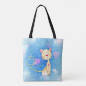 Tote Bag Chat de rêve (Dos)