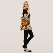 Tote Bag Chat de tennis de table (Sur le modèle)