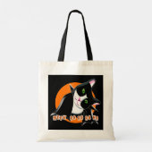 Tote Bag Chat d'Halloween (Dos)