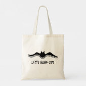 Tote Bag Chat d'Halloween, Allons-y (Dos)