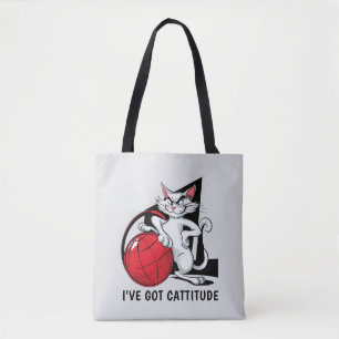 Tote Bag Chat drôle