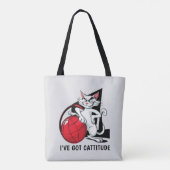 Tote Bag Chat drôle (Dos)