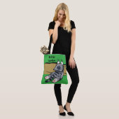 Tote Bag Chat Drôle, Chat Gras, Script Drôle, Moderne Tenda (Sur le modèle)