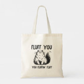 Tote Bag Chat drôle et sarcastique (Dos)