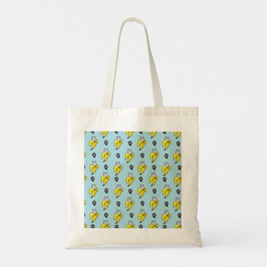 Tote Bag Chat en banane (Dos)