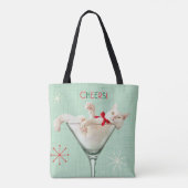 Tote Bag Chat en verre Martini (Dos)