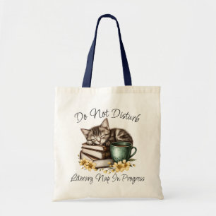 Tote Bag Chat endormi Chat précieux