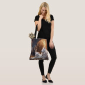 Tote Bag Chat et chien (Sur le modèle)