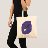 Tote Bag Chat et crâne (Devant (produit))