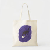 Tote Bag Chat et crâne (Devant)