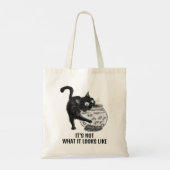 Tote Bag Chat et poisson (Dos)