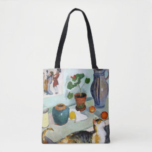 Tote Bag Chat et vie morte, August Macke
