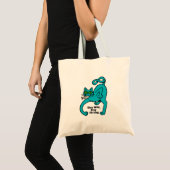 Tote Bag Chat Expressif Excentrique (Devant (produit))