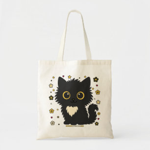Tote Bag Chat floral Lucky Lia