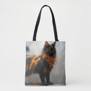 Tote Bag Chat flufflye Maine Coon