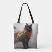 Tote Bag Chat flufflye Maine Coon (Dos)