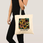 Tote Bag Chat Fourre-tout (Devant (produit))