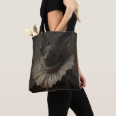 Tote Bag Chat gothique (De près)