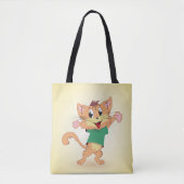 Tote Bag Chat groovy (Devant)