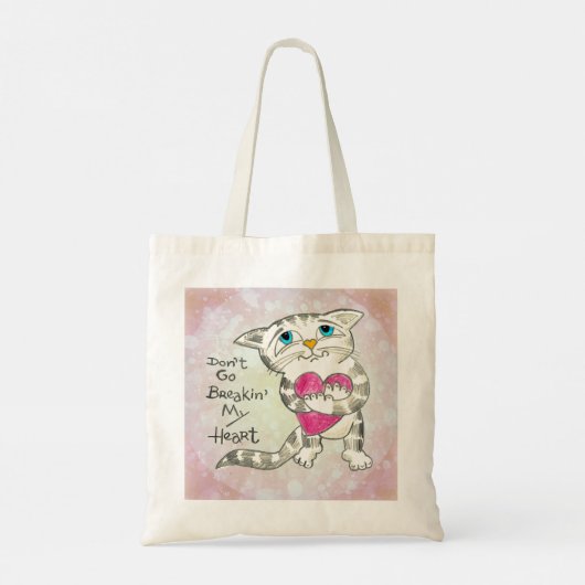 Tote Bag Chat Heartbreak (Dos)