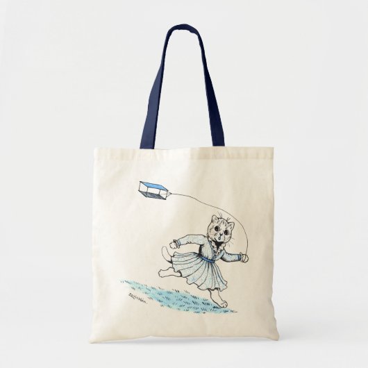 Tote Bag Chat Jouant Kite, Louis Wain (Devant)