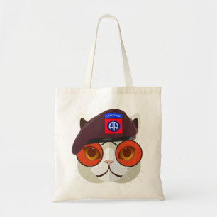Tote Bag Chat Kitty Hardcore 82ème Airborne !