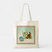 Tote Bag Chat Kitty vintage (Dos)