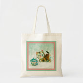 Tote Bag Chat Kitty vintage (Devant)