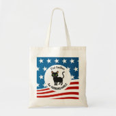 Tote Bag Chat Ladies for Harris/Walz Design (Devant)