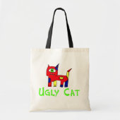 Tote Bag Chat laid (Devant)
