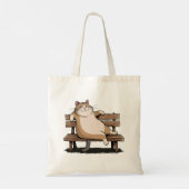 Tote Bag Chat Le Banc Sitter (Dos)