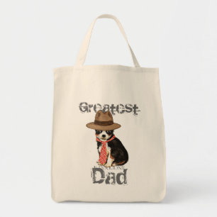 Tote Bag Chat long Chihuahua Papa