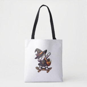 Tote Bag Chat Meow Débat Sur Skateboard Apparel Enfants Hal