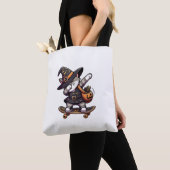 Tote Bag Chat Meow Débat Sur Skateboard Apparel Enfants Hal (De près)