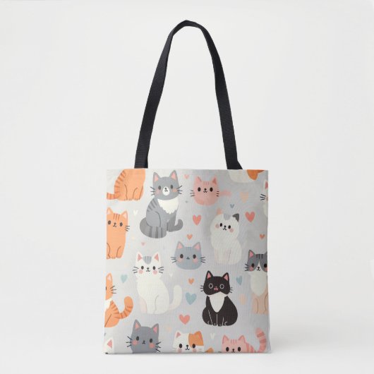Tote Bag chat mignon (Devant)