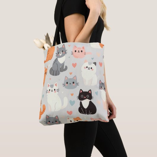Tote Bag chat mignon (De près)
