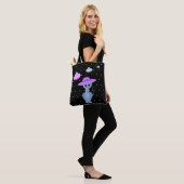 Tote Bag Chat mignon dans un chapeau (Sur le modèle)