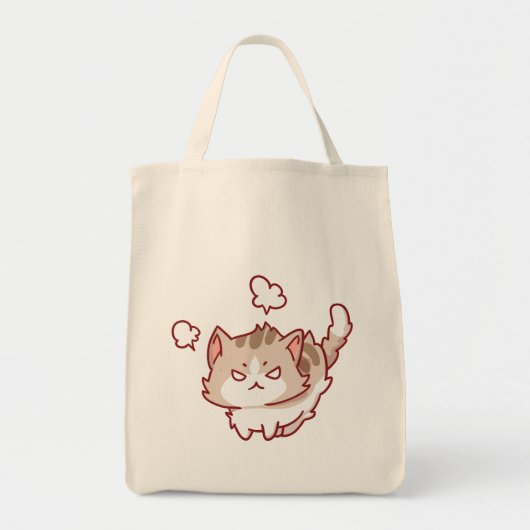Tote Bag Chat mignon frustré | chats amoureux design mais m (Devant)