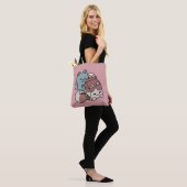 Tote Bag Chat Mignon Lait Chocolat – Boisson Confortable et (Sur le modèle)