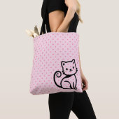 Tote Bag Chat Mignon Simple (De près)