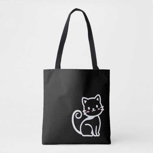 Tote Bag Chat Mignon Simple (Devant)