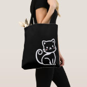 Tote Bag Chat Mignon Simple (De près)