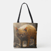 Tote Bag Chat monstre (Dos)