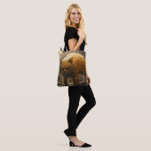 Tote Bag Chat monstre (Sur le modèle)